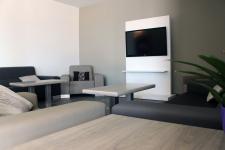 Hotel Rocatel, playa Canet de Mar (Barcelona). Salon TV