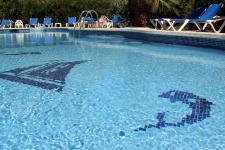 Hotel Rocatel, Canet de Mar (Barcelona). Piscina privada